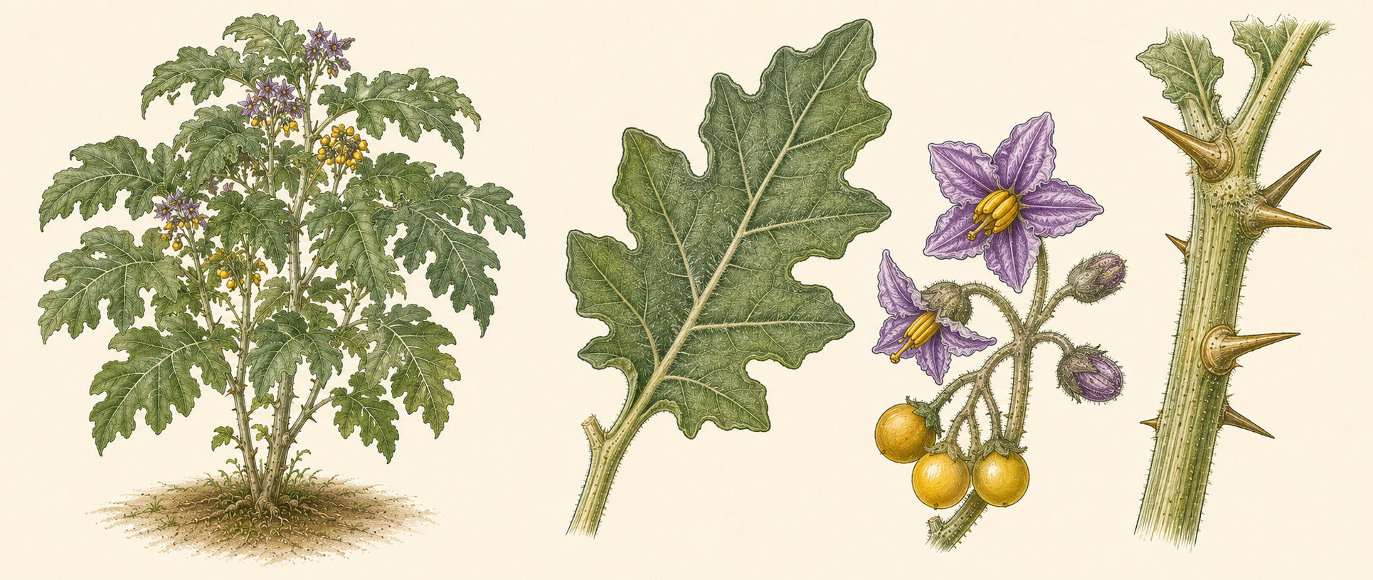 Botanical illustration of Giant Devil's-Fig